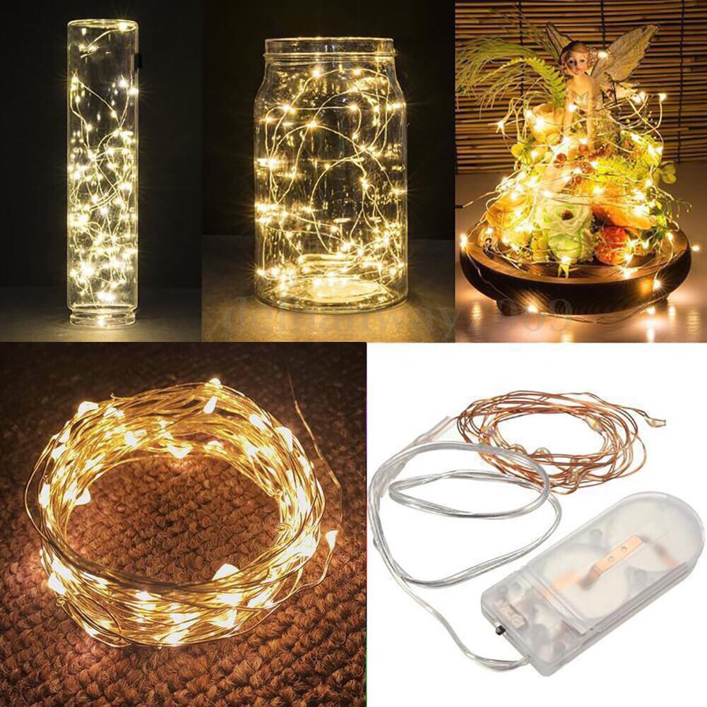 2M 20 LED Fairy String Lights Battery Power Operated COD CBL20