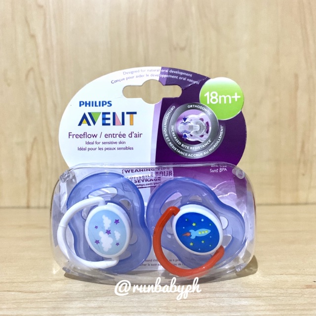 philips avent freeflow pacifiers soother