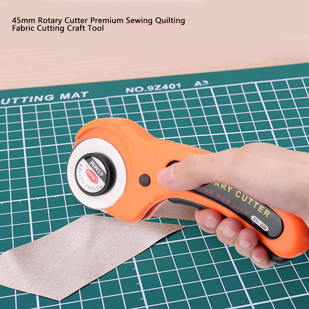 45mm Rotary Cutter Premium Sewing Quilting Fabric Cutting Shopee