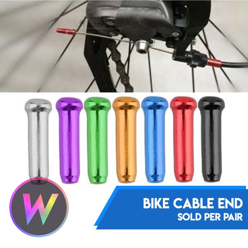 Bike Cable End Cap (Sold Per PAIR) Shopee Philippines
