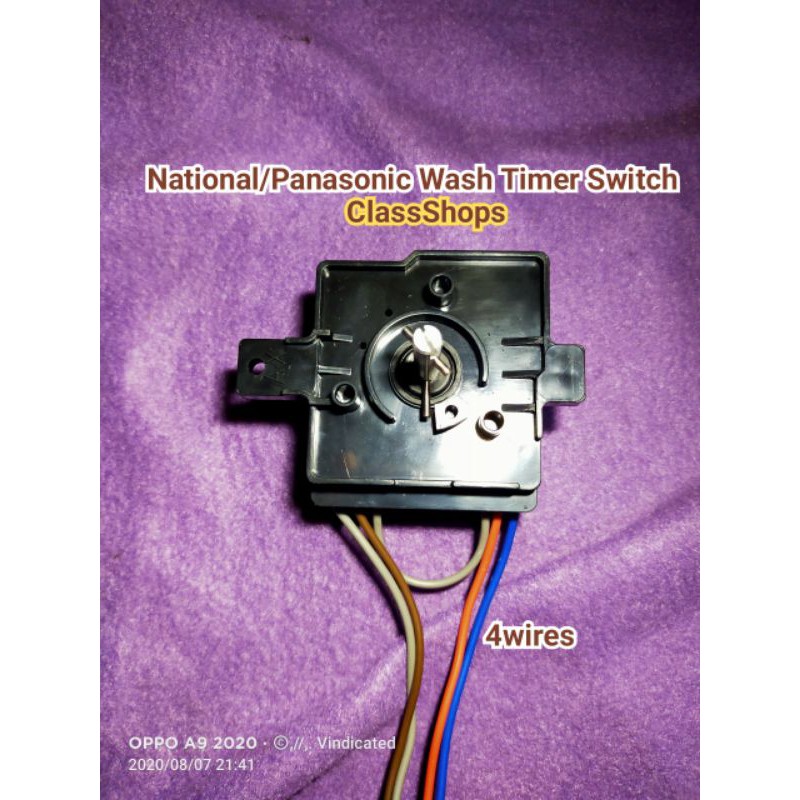 Wash Timer 4 Wires for Panasonic And National Washing Machine Shopee