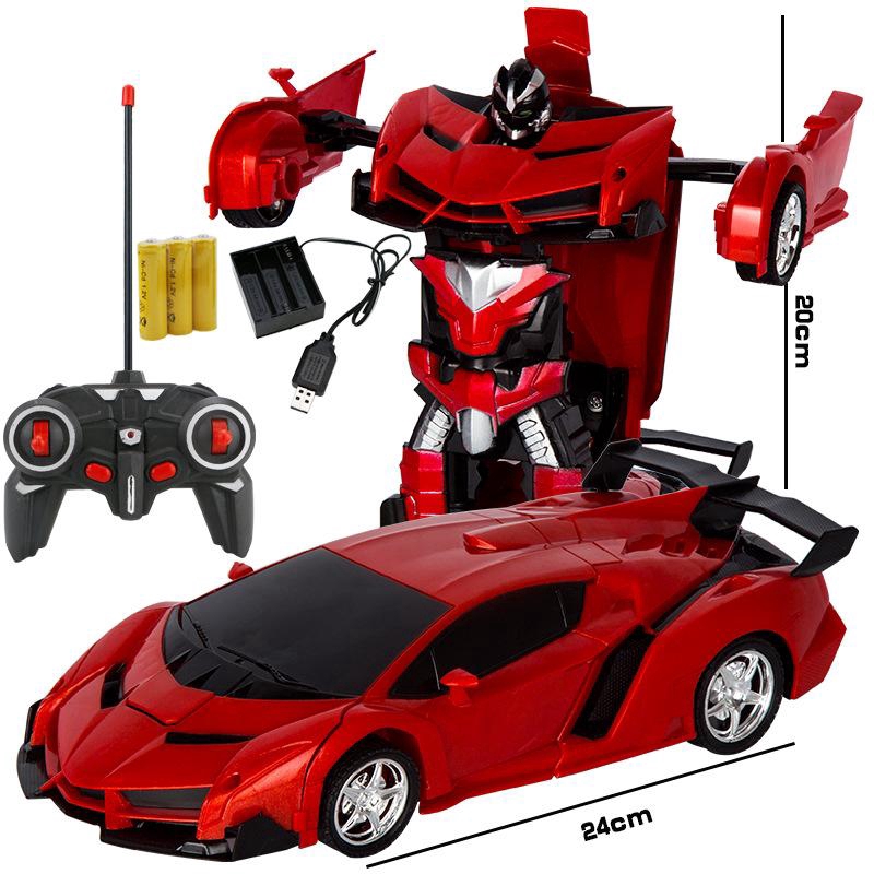 car and robot toy