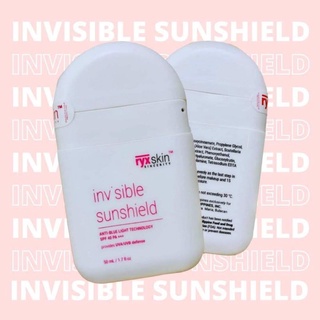 COD Ryx Skincerity Invisible Sunshield｜Anti Blue Light Technology｜SPF 40 PA +++｜Zero White Cast #1