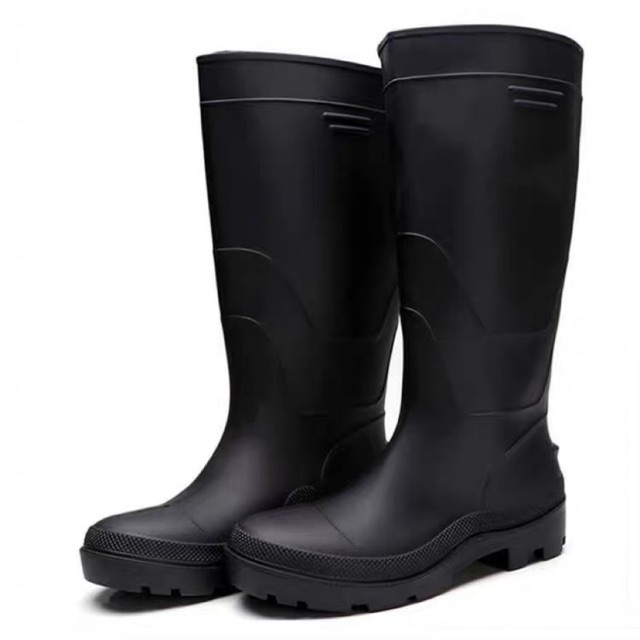 cheap black rain boots