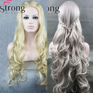 blonde cosplay wig