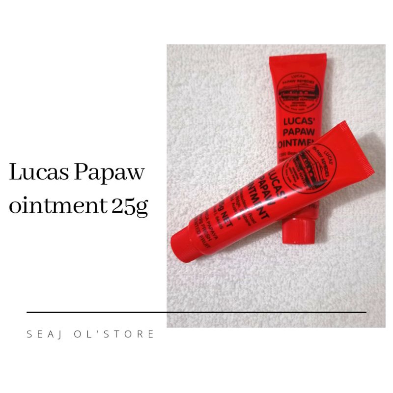 Lucas Papaw ointment 25g | Shopee Philippines