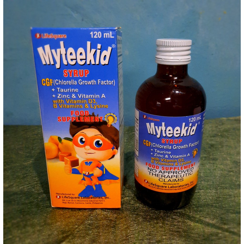 Myteekid Syrup Height Booster Multivitamin Vitamin Multivitamins Food
