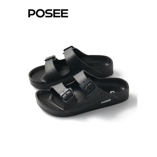 Posee birken-style Ready-Stock EVA Birken-Style Fashion Two-straps Slippers for Men and Women In Summer Sports and Leisure Beach Sandals and Slippers BK001-3