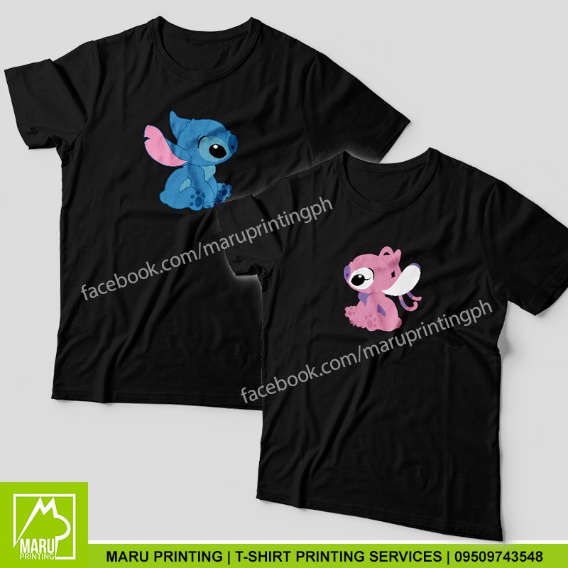 stitch couple shirt