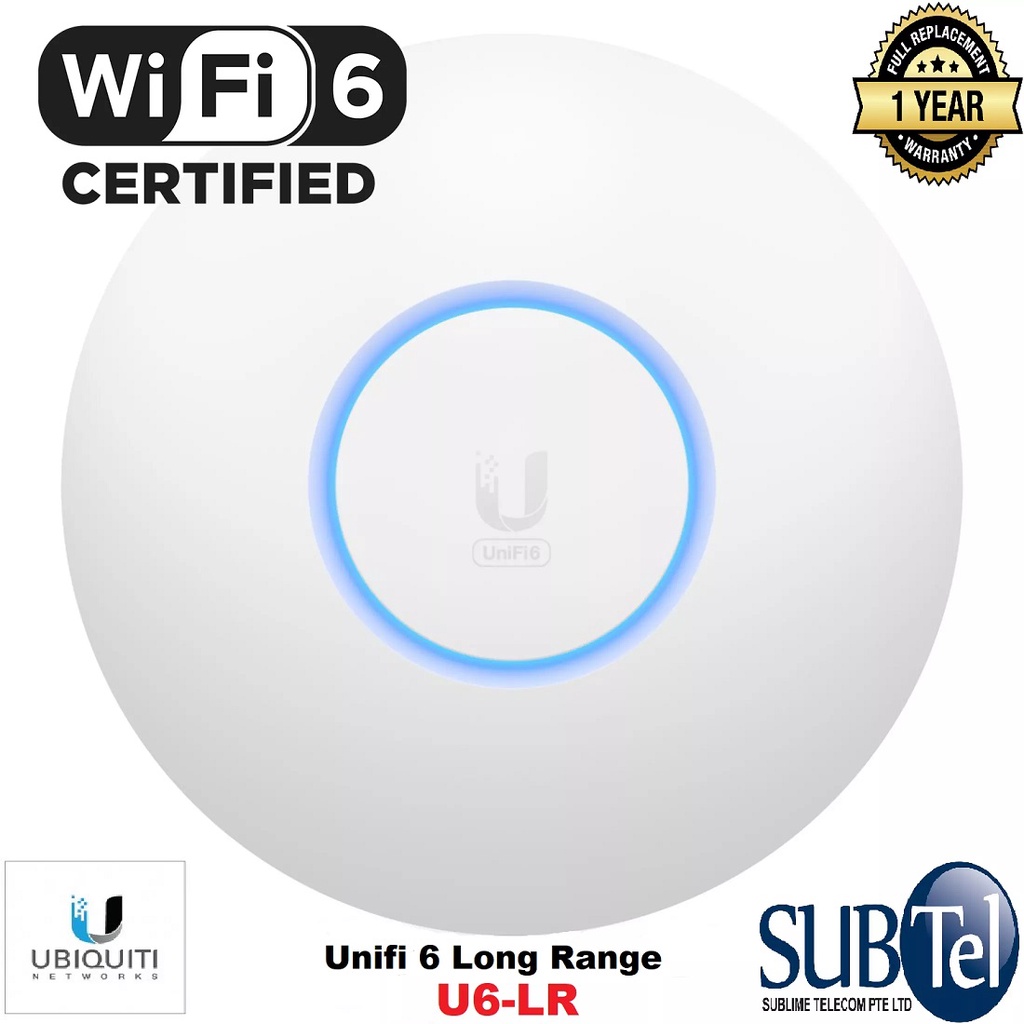 U6-LR Ubiquiti UniFi WiFi 6 Long-Range Access Point UBNT | Shopee ...