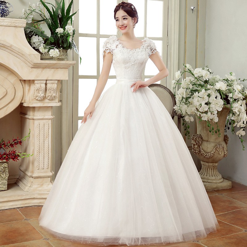 still white wedding gowns