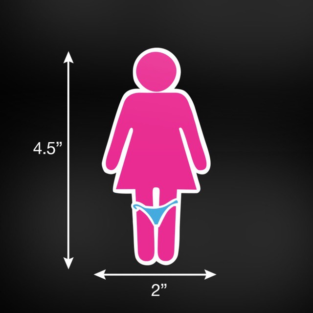 fashionable Panty Drop sticker / Nuffsaid Official Shopee Philippines