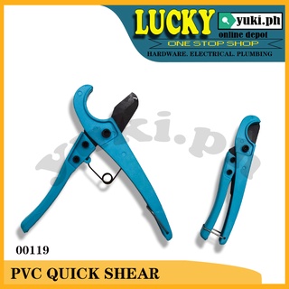00119 Professional Quick Shear PVC Conduit Pipe Cutter Strong Force