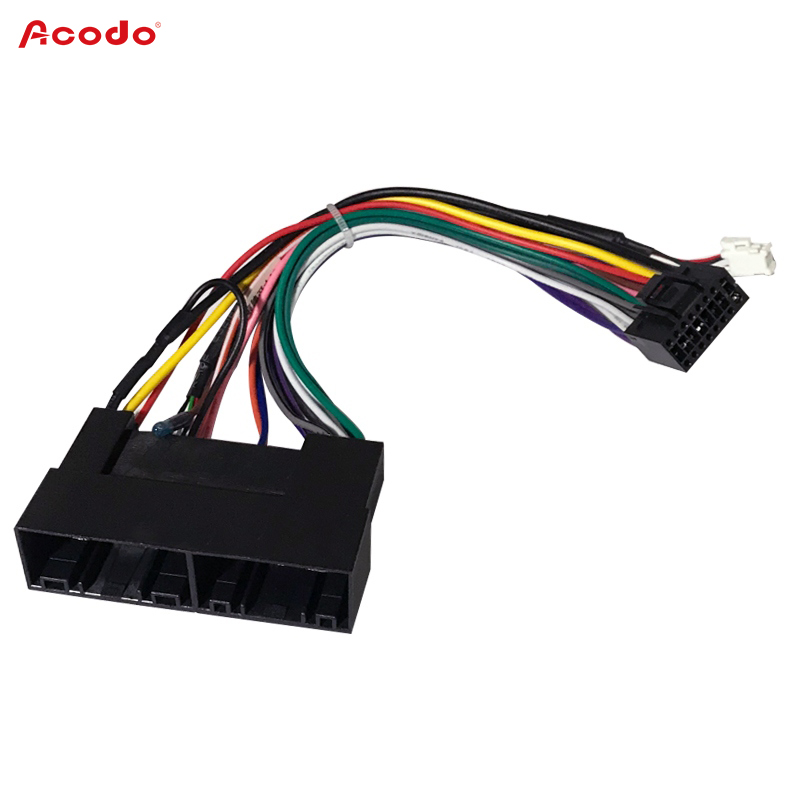 Car Radio Audio 16PIN Wiring Harness Adaptor For Hyundai KIA Carens