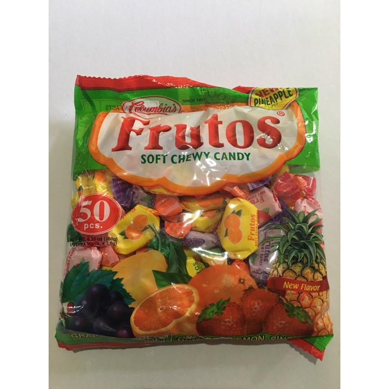 Frutos Soft chewy candy 50pcs/pack | Shopee Philippines