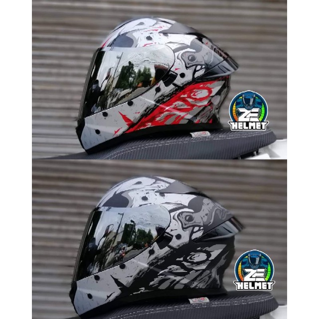 EVO SVX02 JUDGEMENT DAY II (FULL FACE DUAL VISOR) FREE CLEAR LENS