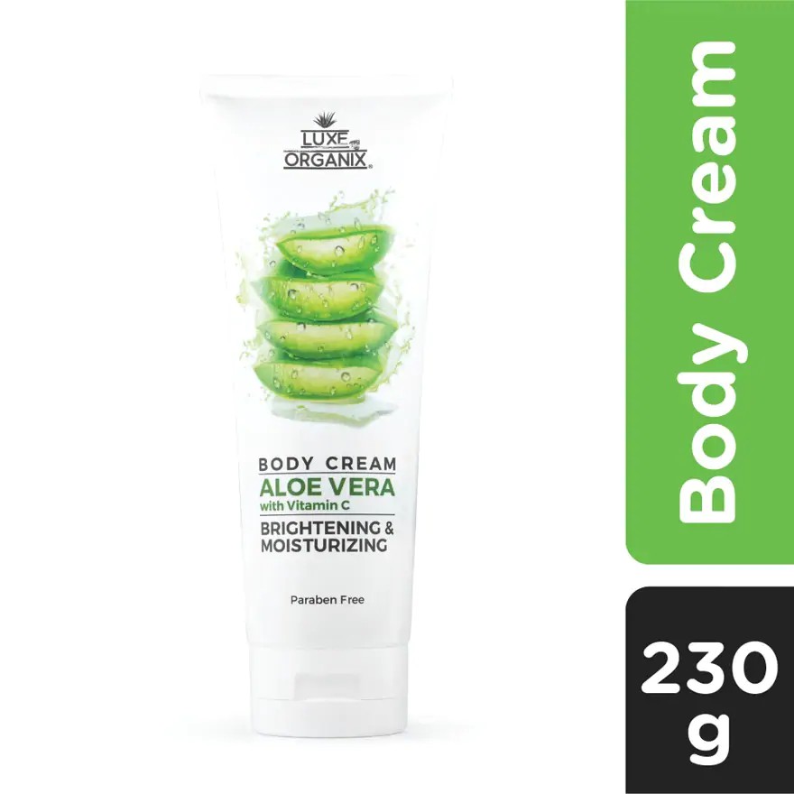 Luxe Organix Aloe Vera with Vitamin C Body Cream 230g Shopee Philippines