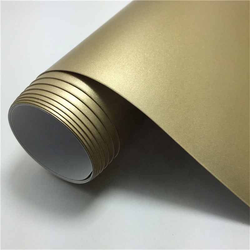 Vinyl/ Sticker Decals/Car Decal 12 inches x 24 inches (Matte Gold