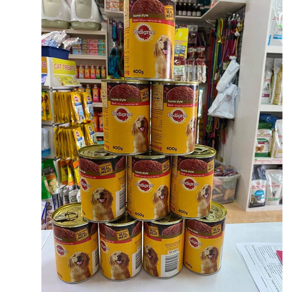 Pedigree Canned Dog Food (400g) | Shopee Philippines