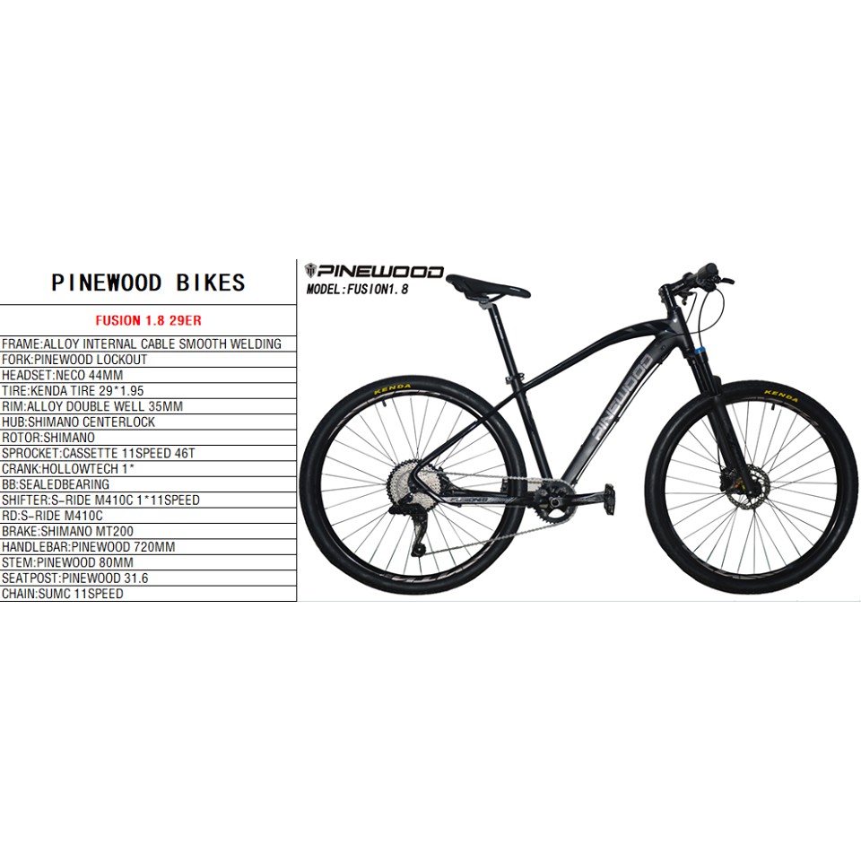 pinewood bike 29er