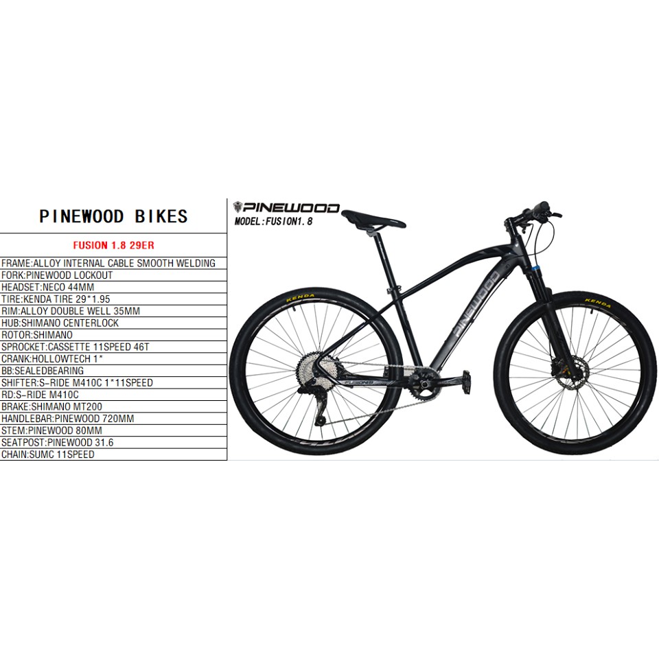 pinewood mountain bike