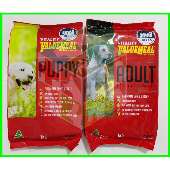 Vitality dog food outlet hypoallergenic