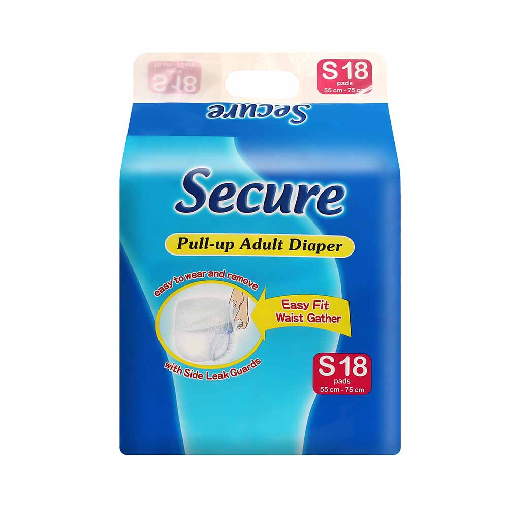 Secure Adult Diaper Pull-up Pants Small 