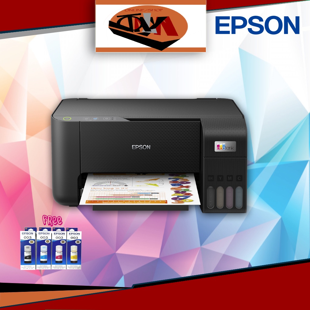 Epson Ecotank L3210 A4 All In One Ink Tank Printer Shopee Philippines 5658