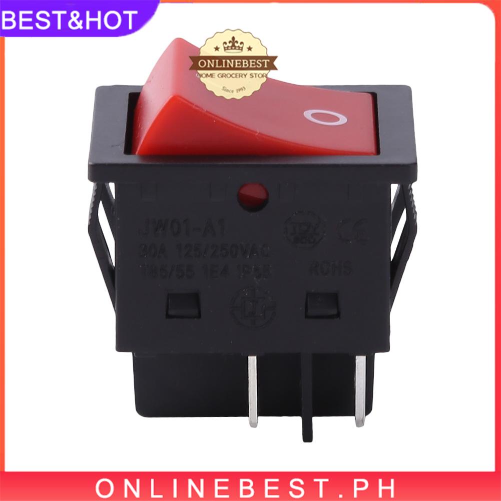 High current electric welding machine switch 30A AC125/250V switch 4PIN