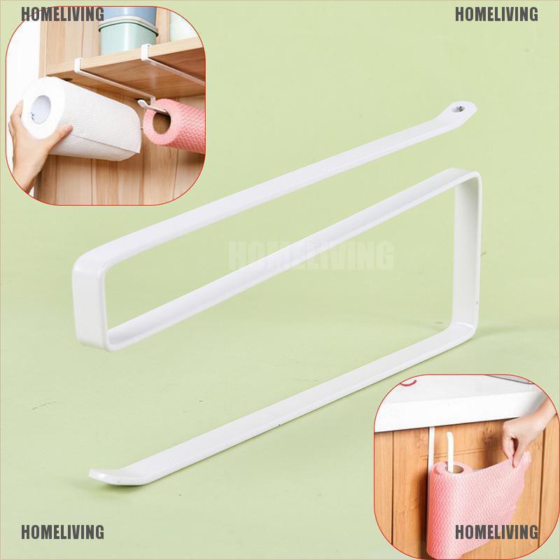 HOMELIVING Under Cabinet Paper Roll Rack Kitchen Tissue Hanger Towel Holder Accessories ...