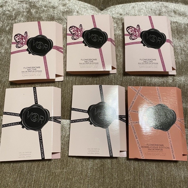 Assorted Viktor Rolf Flowerbomb Vial Samples Shopee Philippines