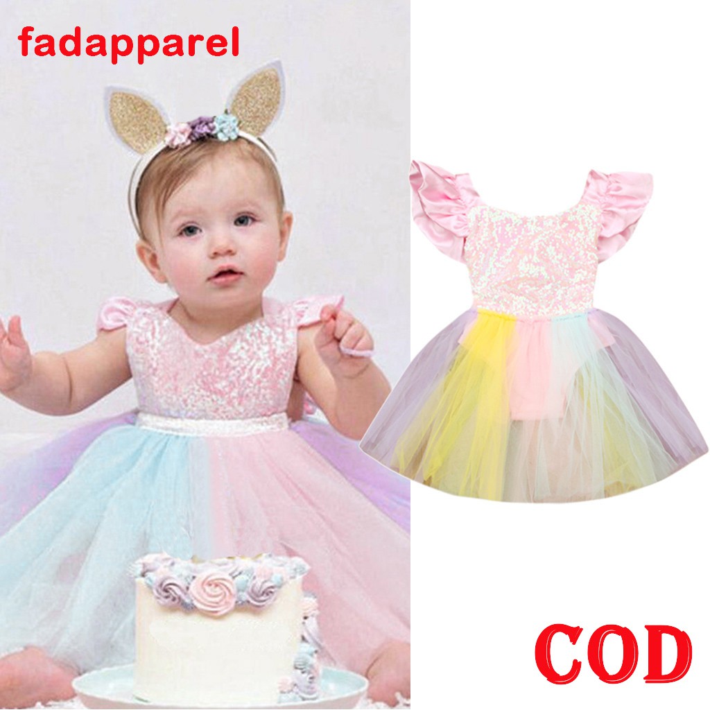 unicorn baby dress