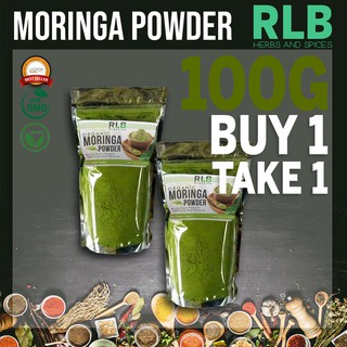 Buy 1 Take 1 - 100 grams Organic Natural Moringa Powder - Nutrient Rich Antioxidant, Malunggay