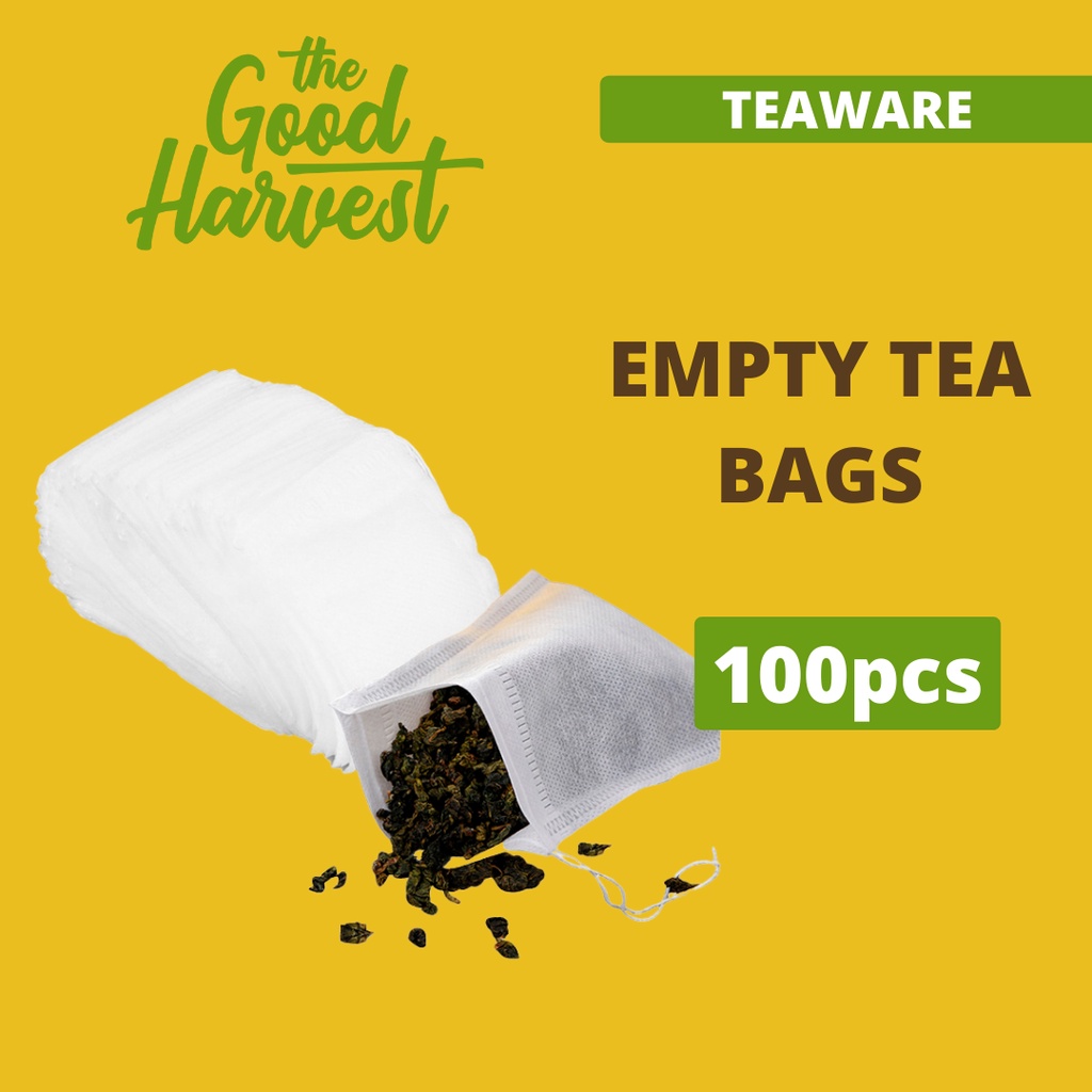 Empty String Tea Bags 100pcs (5*7cm and 8*10cm) Shopee Philippines
