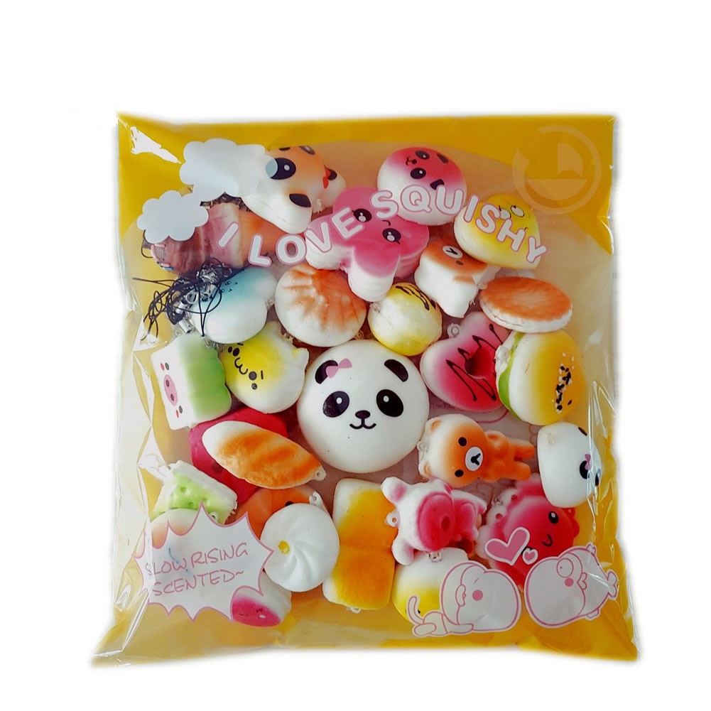 30 Pcs Set Jumbo Medium Mini Squishy Soft Squeeze Random 30 Pcs Set Jumbo Medium Mini Squishy Soft Squeeze Random