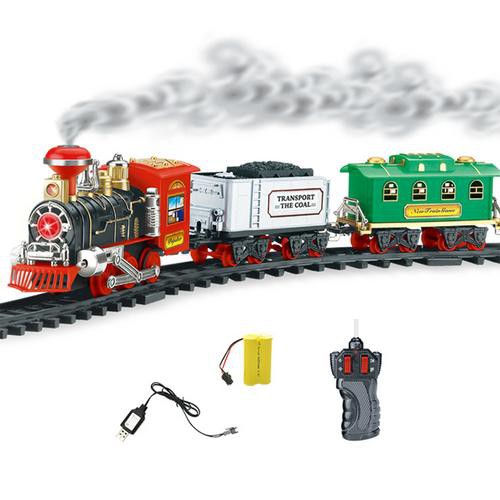 steam train toy set