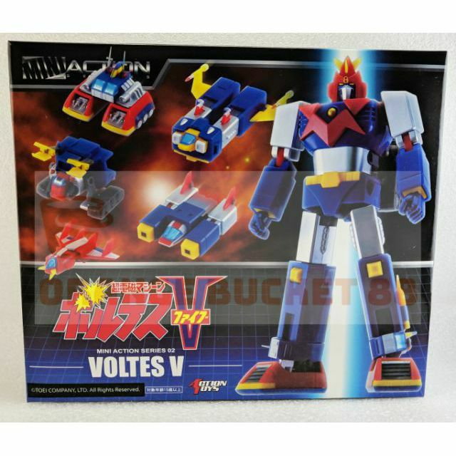 Mini Action Series Voltes V (NEW, MISB) Shopee Philippines