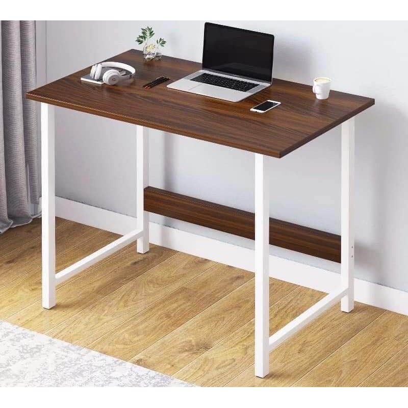 Mx High Quality Modern Minimalist Style Computer Desk Solid Wood Study Home Office Table Shopee Philippines