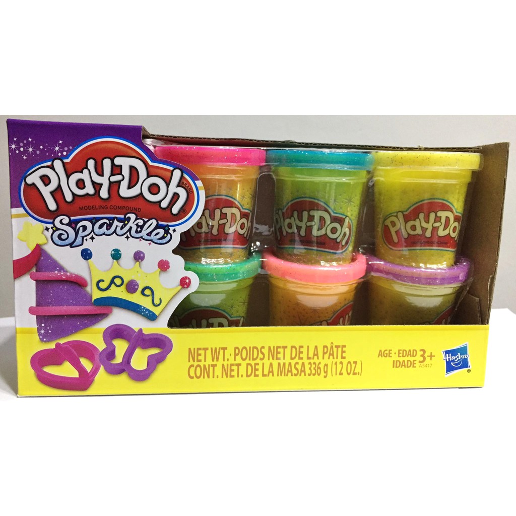 sparkly play doh