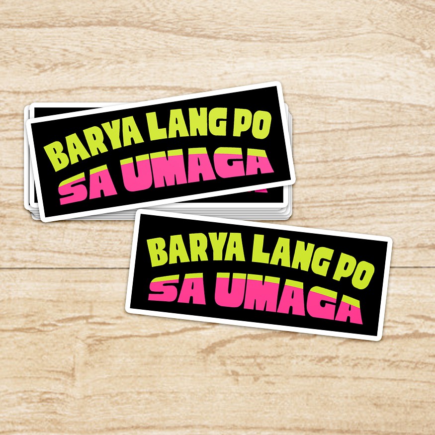 barya-lang-po-sa-umaga-sticker-shopee-philippines