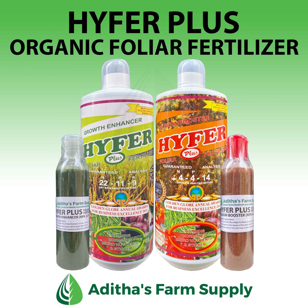 Foliar Fertilizer: Hyfer Plus Growth Enhancer/Bloom Booster 100ml ...