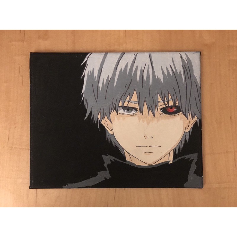 Kaneki Ken Painting 8x10 Lemonadee Ph Shopee Philippines