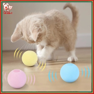 QQLe New Product Gravity Screaming Ball Cat Toy Self-Hey Teaser Stick Can Sound