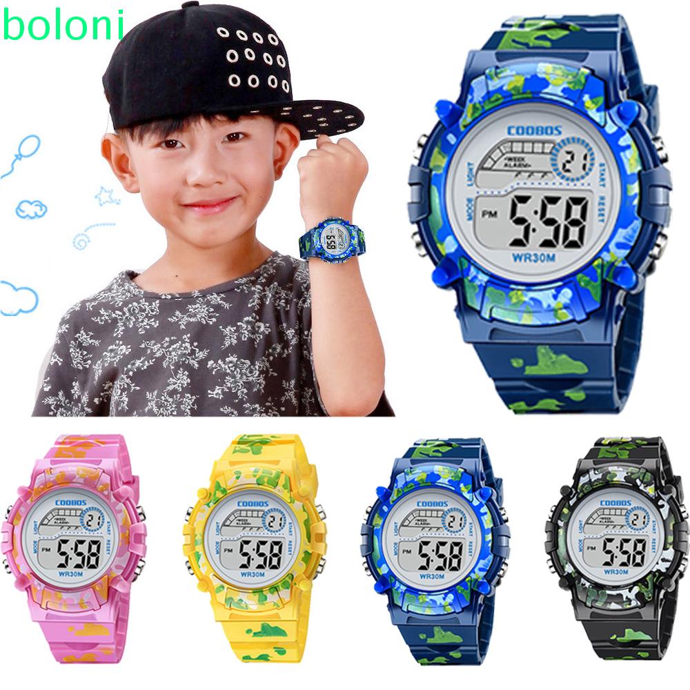 [COD] Creative Kids Watches Boys Electronic Wristwatch LED Digital
