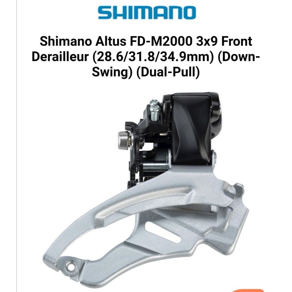 shimano tiagra 3x9 front derailleur