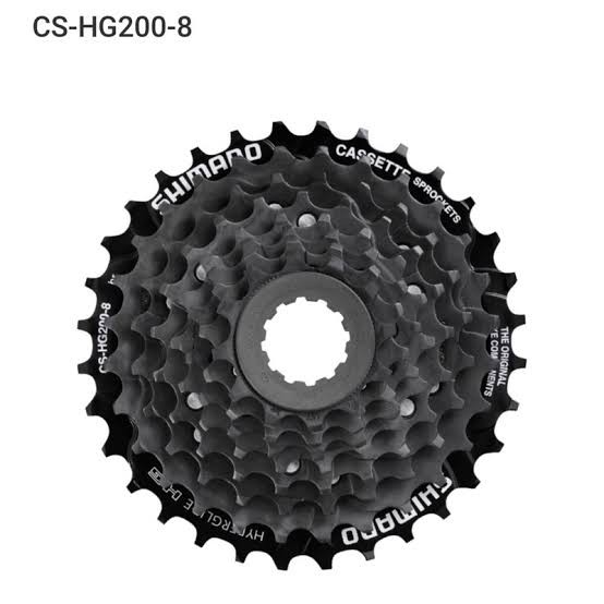 shimano 8 speed cogs
