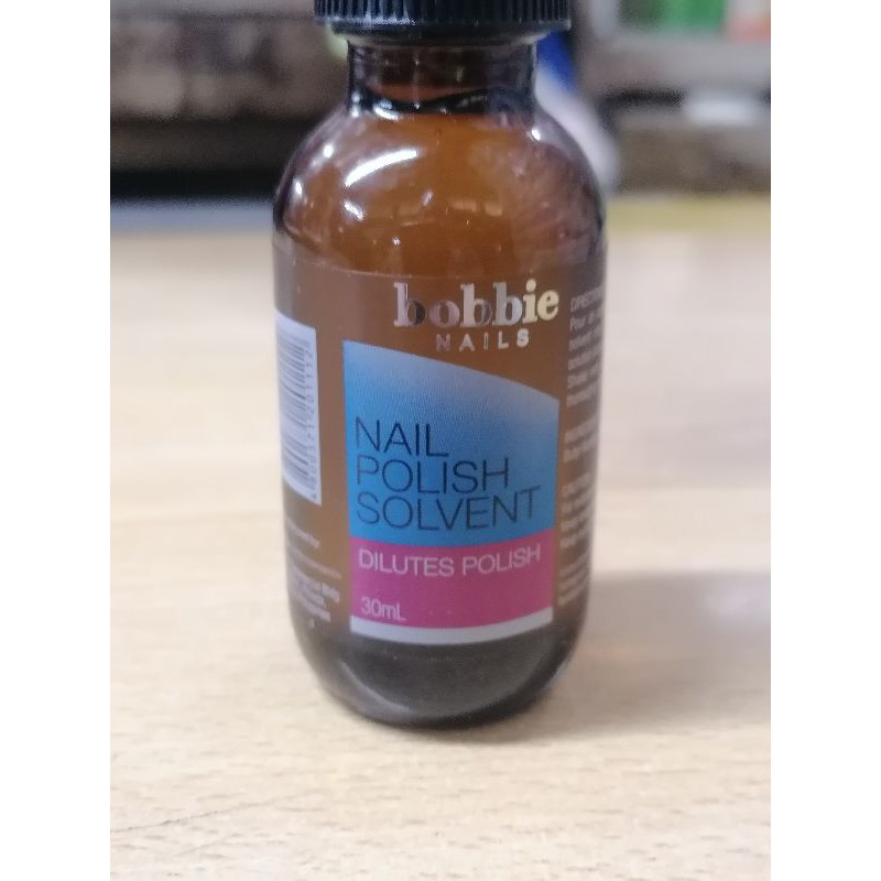 Bobbie dilutes polish (nail polish solvent 30ml) Shopee Philippines