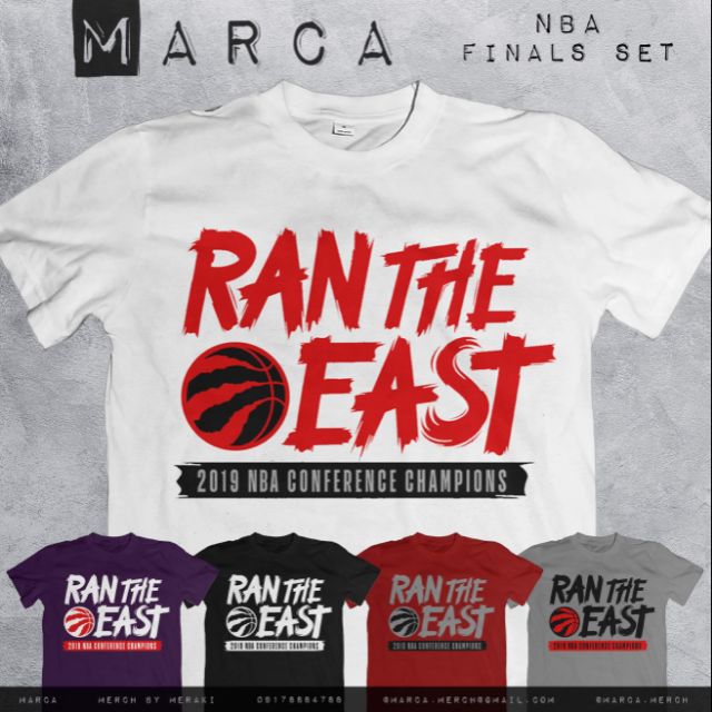 raptors ran the east shirt