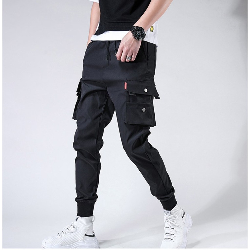 side pocket joggers