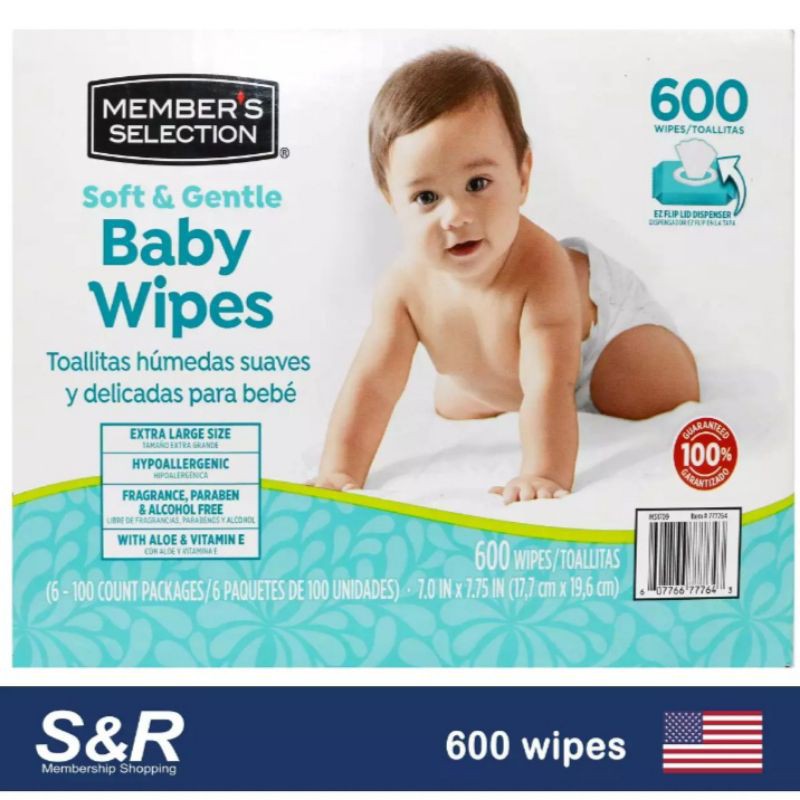 gentle baby wipes